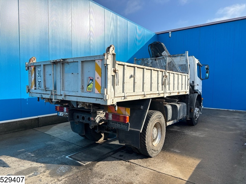 Kipper vrachtwagen Mercedes-Benz Atego 1828 Manual, Steel Suspension, HIAB