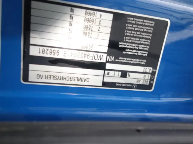 Kipper vrachtwagen Mercedes-Benz Axor 3243 8X4