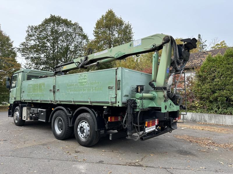 Kipper vrachtwagen Mercedes-Benz DB 2546 LL 6x2 Kranwagen 2-Seit.Kipper Lenkachse