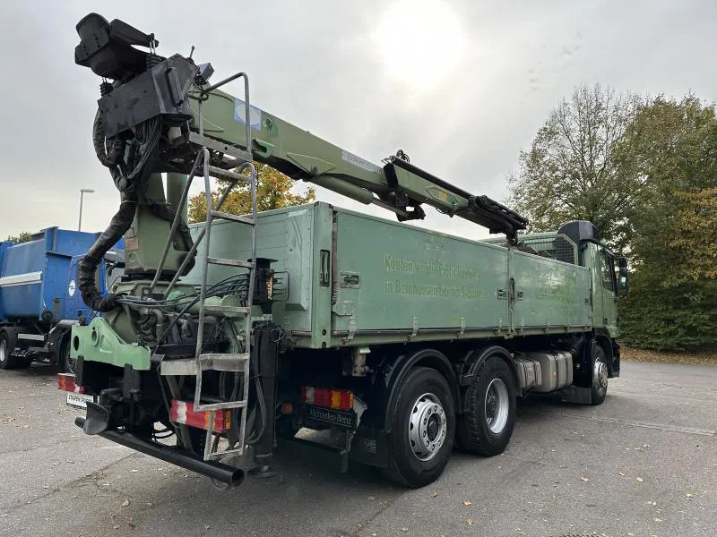 Kipper vrachtwagen Mercedes-Benz DB 2546 LL 6x2 Kranwagen 2-Seit.Kipper Lenkachse