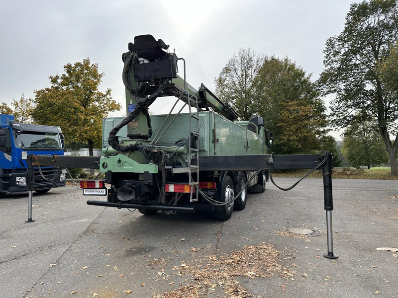 Kipper vrachtwagen Mercedes-Benz DB 2546 LL 6x2 Kranwagen 2-Seit.Kipper Lenkachse