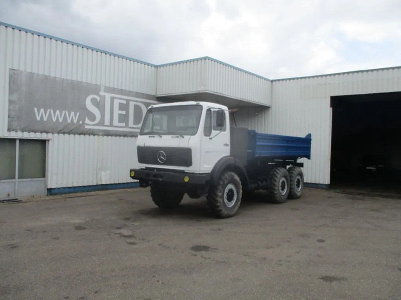 Kipper vrachtwagen Mercedes-Benz FAP 2026 , V8 , 6X6 , ZF Manual , Spring Suspension , 3 way Tipper, Ex-