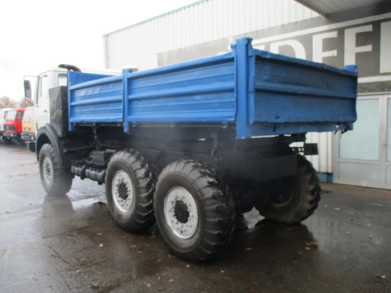 Kipper vrachtwagen Mercedes-Benz FAP 2026 , V8 , 6x6 , ZF Manual , 3 Way tipper , Spring suspension, Ex