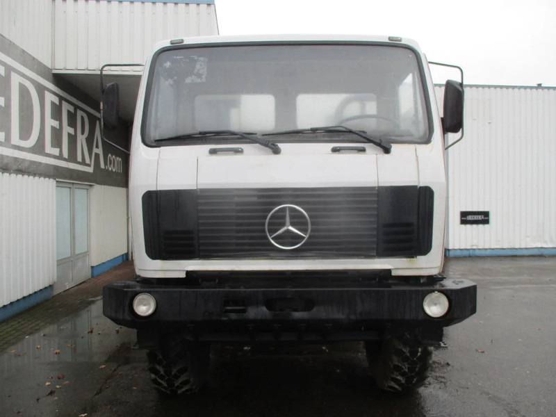 Kipper vrachtwagen Mercedes-Benz FAP 2026 , V8 , 6x6 , ZF Manual , 3 Way tipper , Spring suspension, Ex