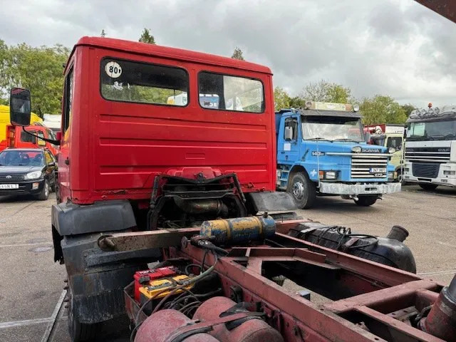 Kipper vrachtwagen Mercedes-Benz LK 814 K 4x2 (6-CILINDER) KIPPER (MANUAL GEARBOX / FULL STEEL SUSPENSION / P.T.O.)