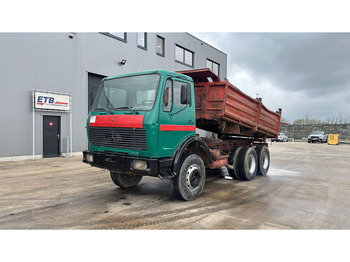 Mercedes-Benz SK 2628 (GRAND PONT / LAMES / V8 / POMPE MANUELLE) - Kipper vrachtwagen