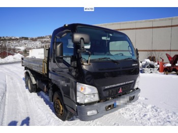 Kipper vrachtwagen Mitsubishi Canter