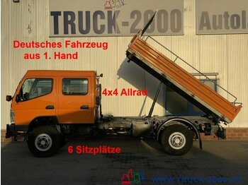 Kipper vrachtwagen Mitsubishi Pfau (Canter) 6500 4x4 Winterdienst 95364km eFH.