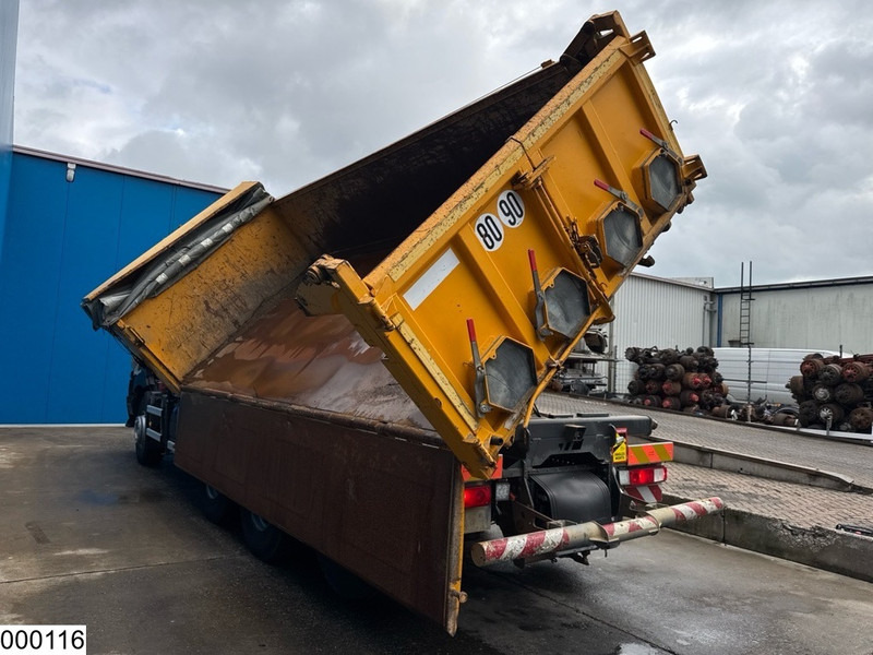 Kipper vrachtwagen Renault C 430 8x4, EURO 6, HMF, Garnier