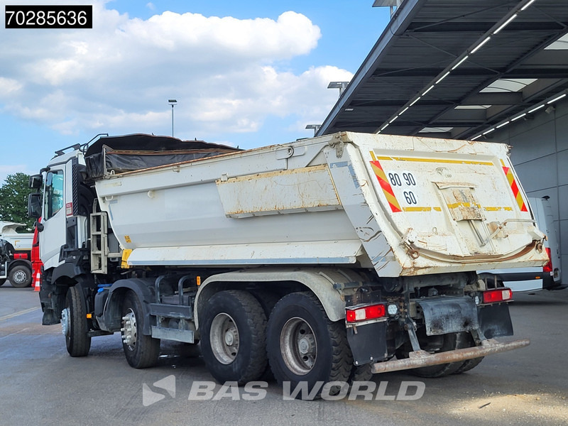 Kipper vrachtwagen Renault C 460 8X4 17m3 Meiller tipper Automatic Big-Axle Euro 6