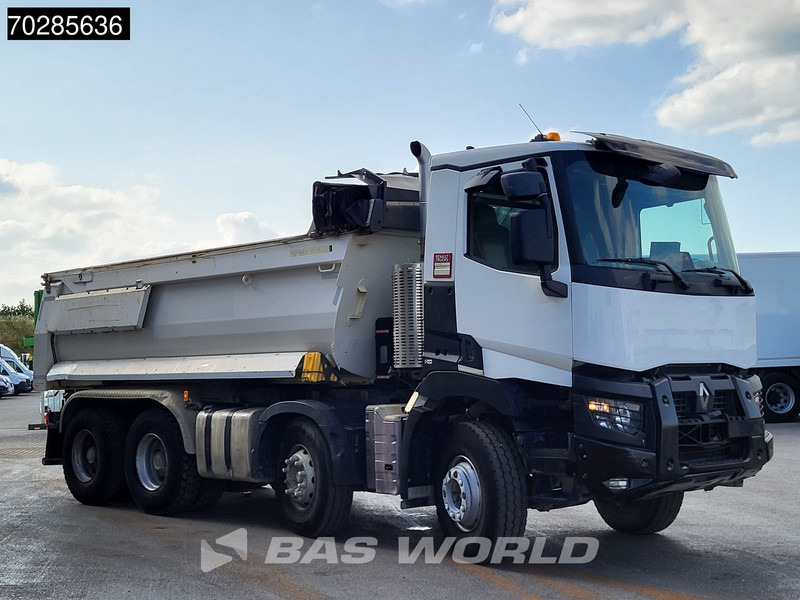 Kipper vrachtwagen Renault C 460 8X4 17m3 Meiller tipper Automatic Big-Axle Euro 6