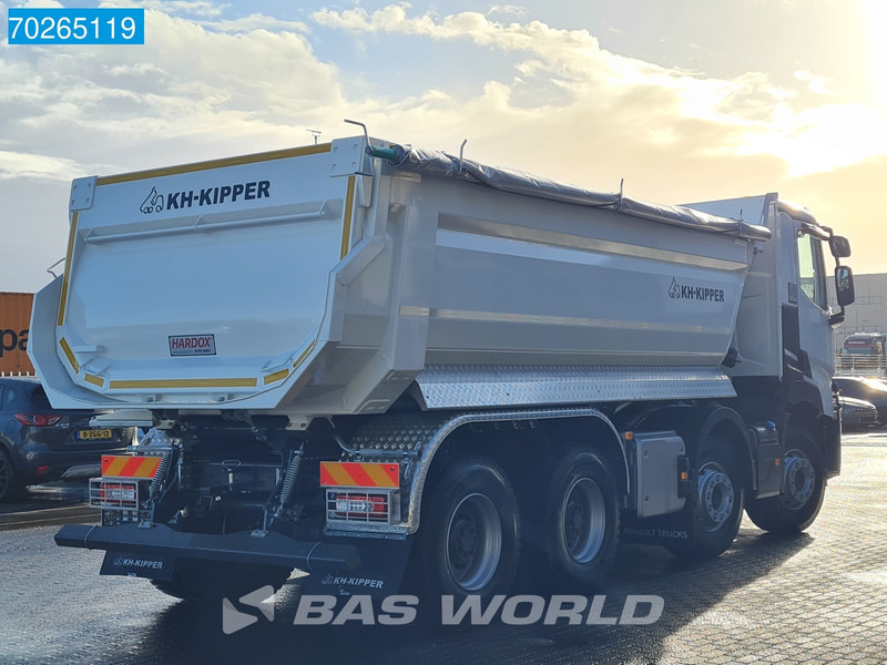 Kipper vrachtwagen Renault C 480 8X4 NEW! 18m3 KH Kipper Big Axle Full steel OPTIBRAKE+ Euro 6