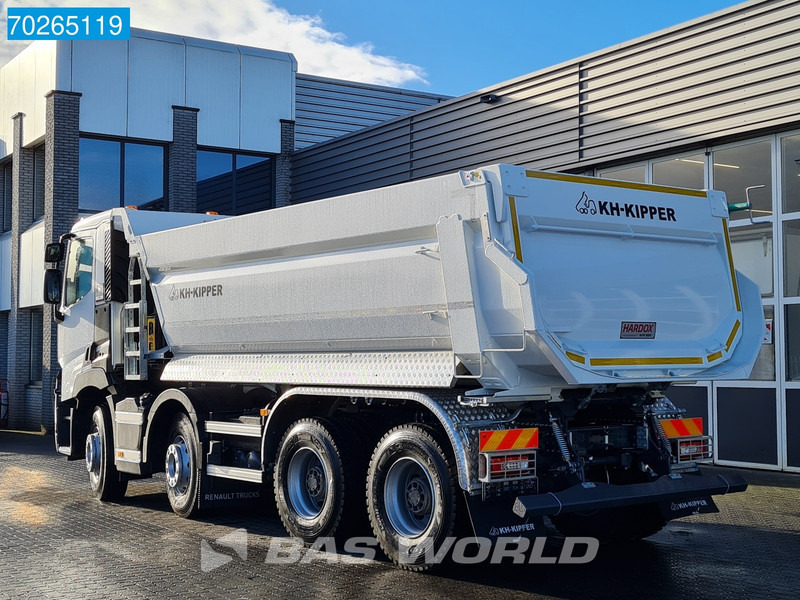 Kipper vrachtwagen Renault C 480 8X4 NEW! 18m3 KH Kipper Big Axle Full steel OPTIBRAKE+ Euro 6