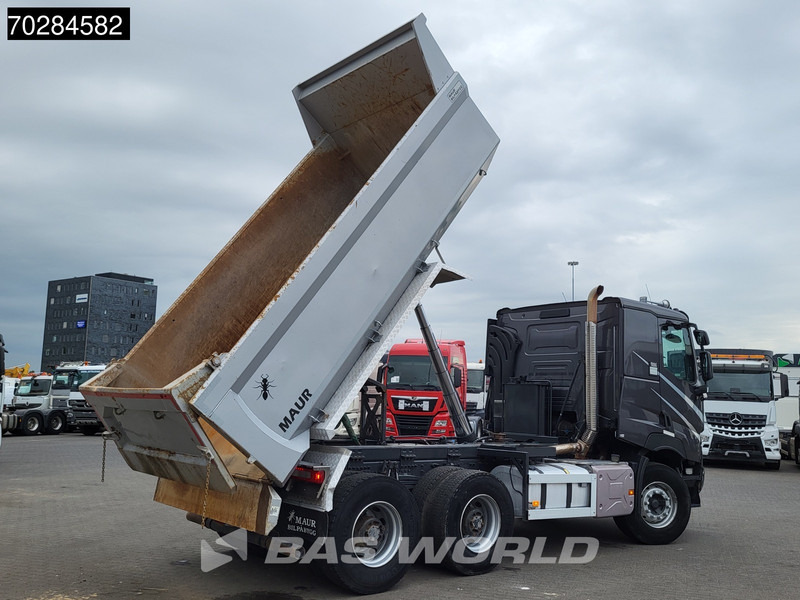 Kipper vrachtwagen Renault C 520 C 6X4 11m3 tipper Retarder Automatic Steelsuspension Big-Axle Navi Euro 6