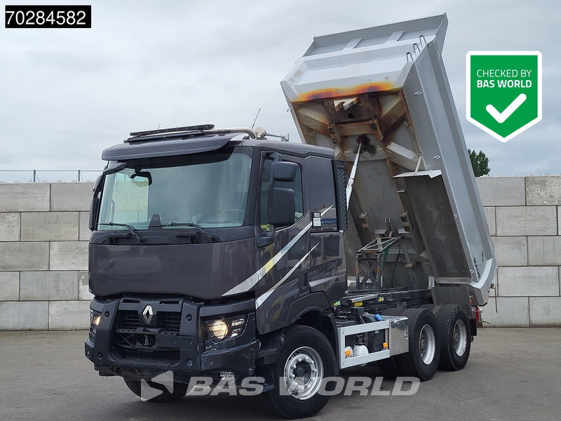 Kipper vrachtwagen Renault C 520 C 6X4 11m3 tipper Retarder Automatic Steelsuspension Big-Axle Navi Euro 6