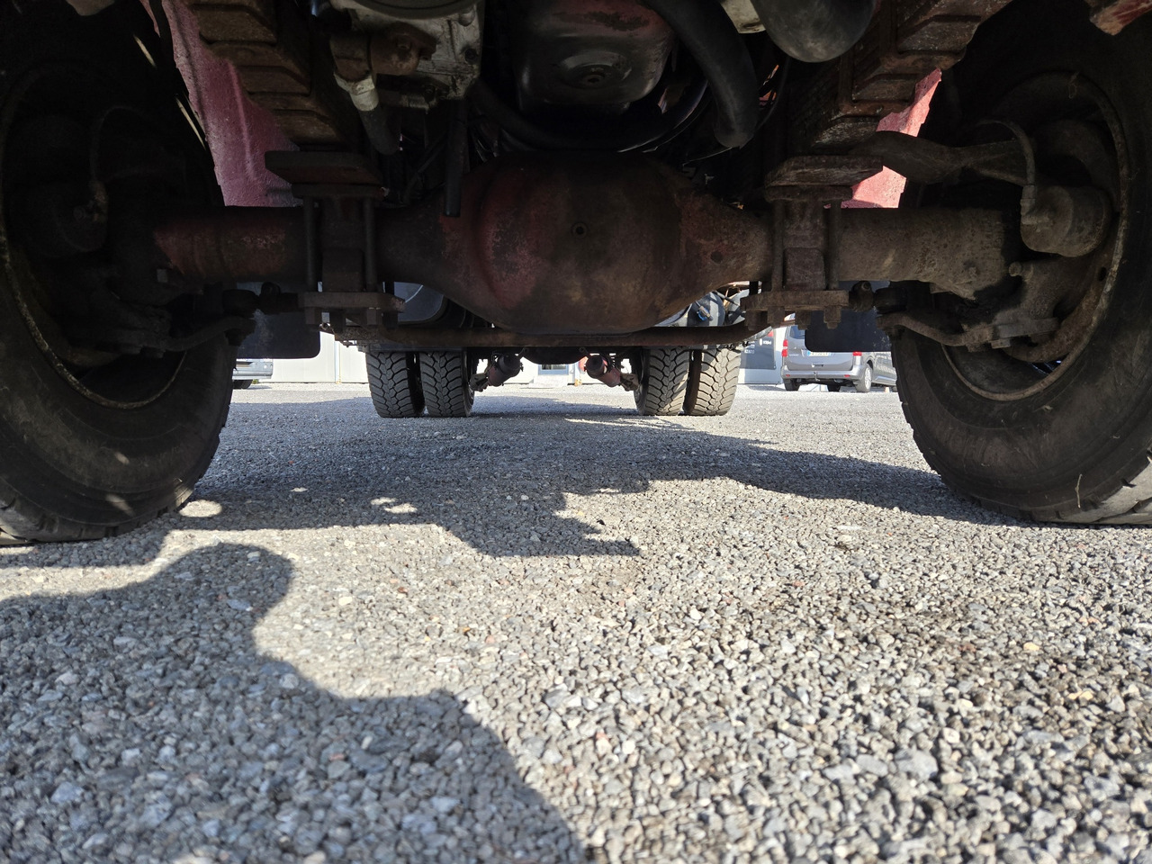 Kipper vrachtwagen Renault G250 4x4