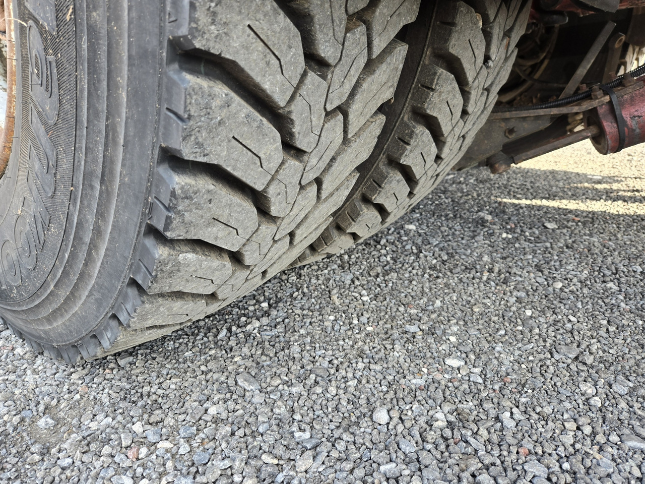 Kipper vrachtwagen Renault G250 4x4