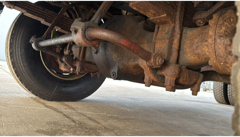 Kipper vrachtwagen Renault KERAX 340 (4X4 / CAMION FRANCAIS / PARFAIT ETAT / LAMES / BOITE ET POMPE MANUELLE / FRENCH TRUCK)