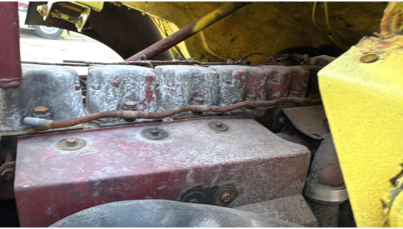 Kipper vrachtwagen Renault KERAX 340 (4X4 / CAMION FRANCAIS / PARFAIT ETAT / LAMES / BOITE ET POMPE MANUELLE / FRENCH TRUCK)