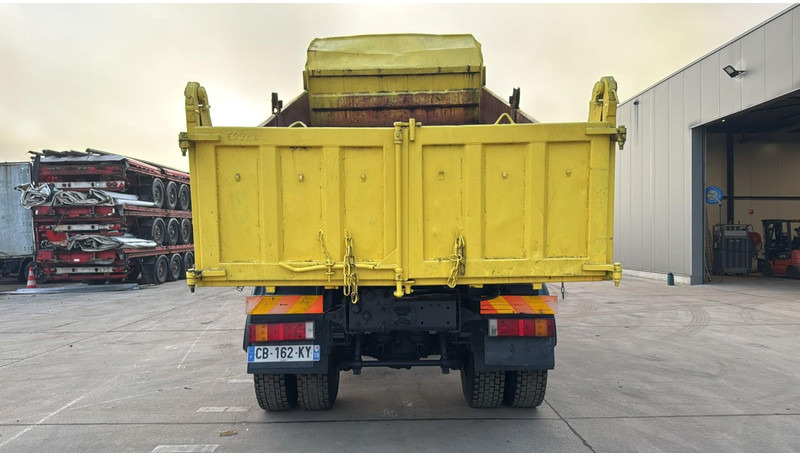 Kipper vrachtwagen Renault KERAX 340 (4X4 / CAMION FRANCAIS / PARFAIT ETAT / LAMES / BOITE ET POMPE MANUELLE / FRENCH TRUCK)