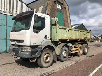 Kipper vrachtwagen Renault KERAX 370 8X4