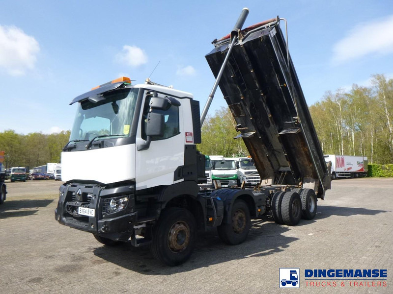 Kipper vrachtwagen Renault K 430 8x4 RHD tipper