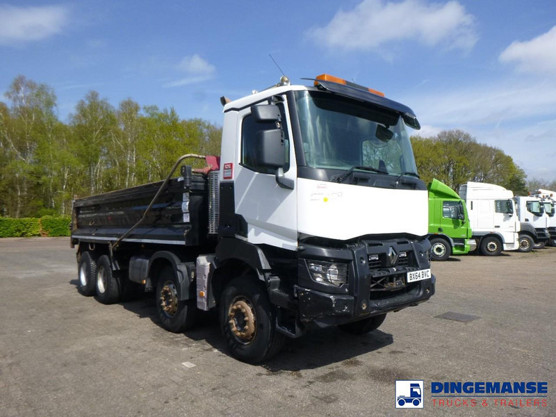 Kipper vrachtwagen Renault K 430 8x4 RHD tipper