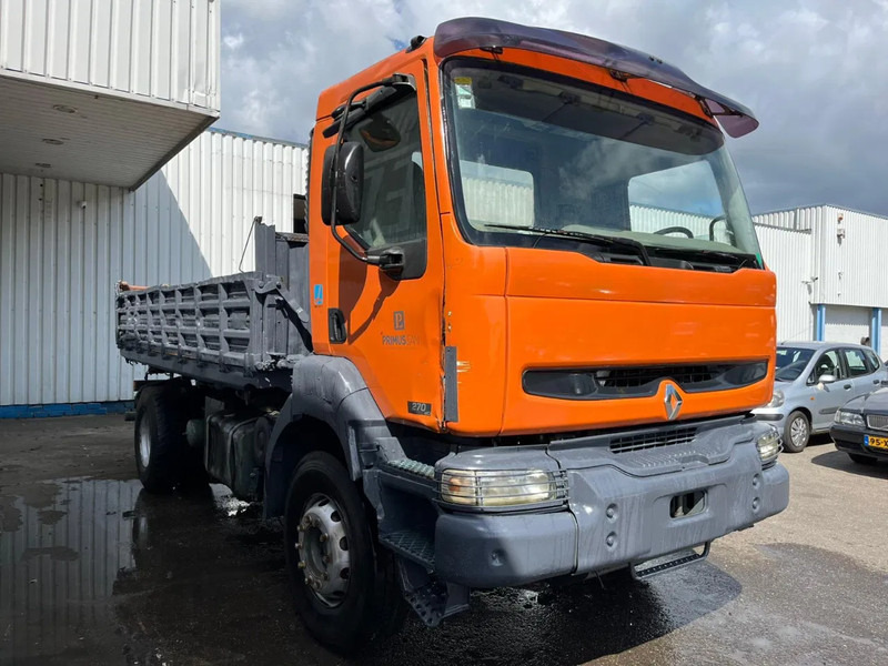 Kipper vrachtwagen Renault Kerax 270 DCI , Manual , 3 way tipper , Spring suspension