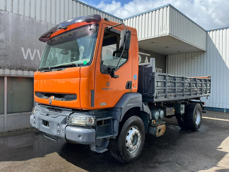 Kipper vrachtwagen Renault Kerax 270 DCI , Manual , 3 way tipper , Spring suspension