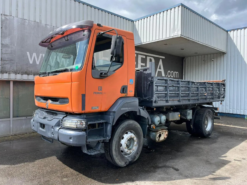 Kipper vrachtwagen Renault Kerax 270 DCI , Manual , 3 way tipper , Spring suspension