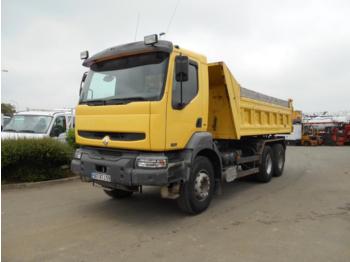 Kipper vrachtwagen Renault Kerax 320 DCI