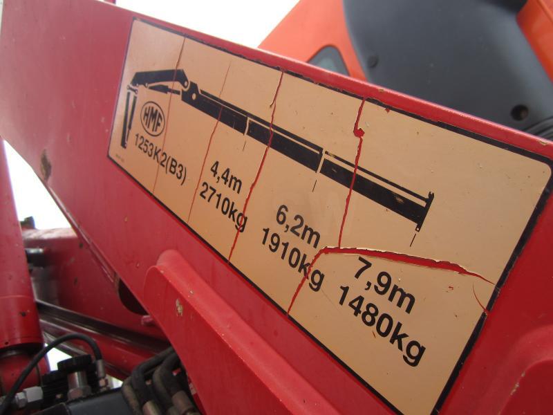 Kipper vrachtwagen Renault Kerax 320 DCI