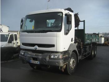 Kipper vrachtwagen Renault Kerax 340