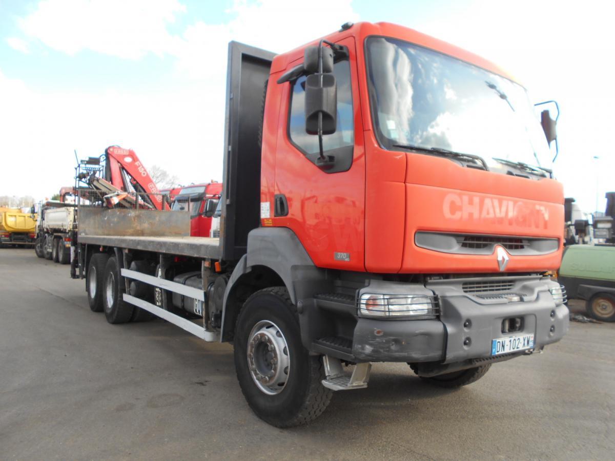 Kipper vrachtwagen Renault Kerax 370