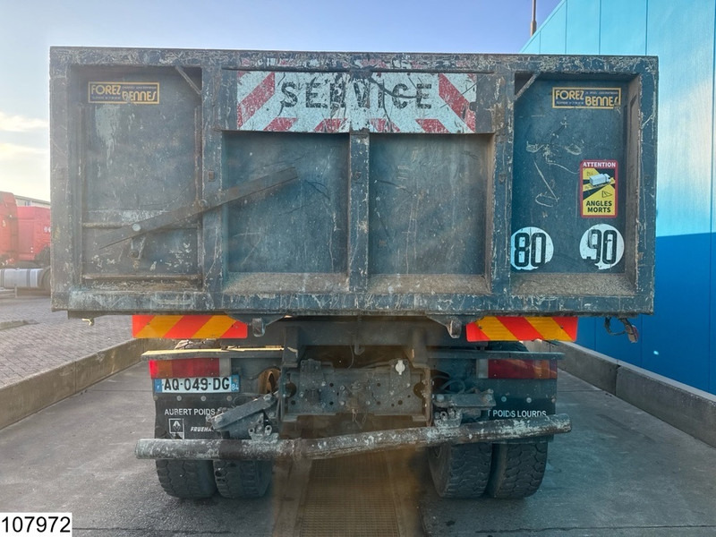 Kipper vrachtwagen Renault Kerax 370 6x4, Manual transmission, Steel suspension