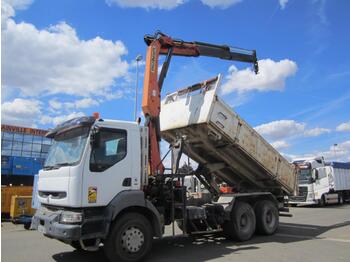Kipper vrachtwagen Renault Kerax 370 DCI