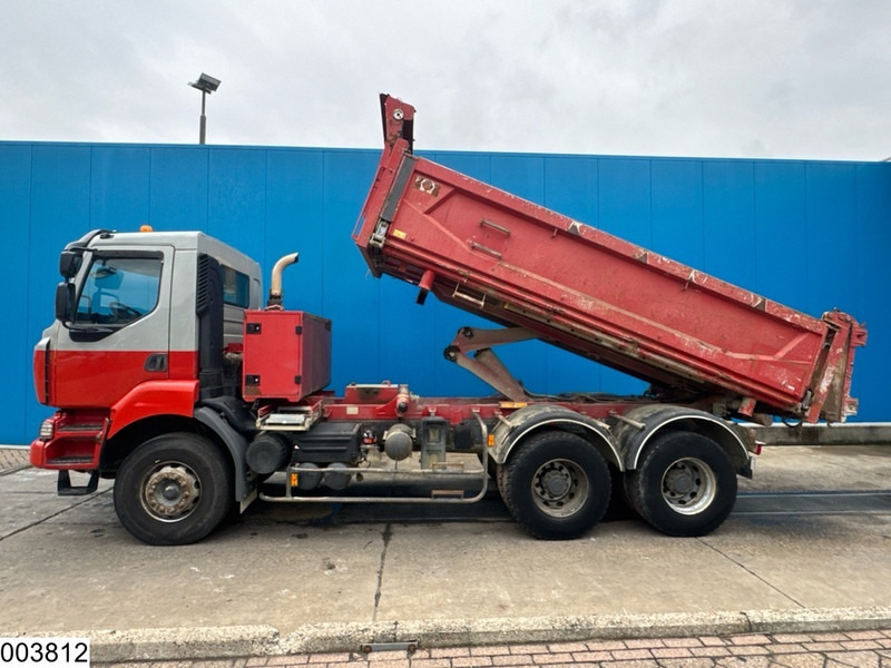 Kipper vrachtwagen Renault Kerax 370 Dxi 6x4, Manual, Leaf suspension