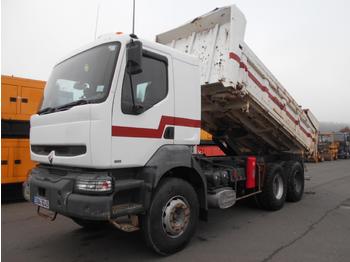Kipper vrachtwagen Renault Kerax 385