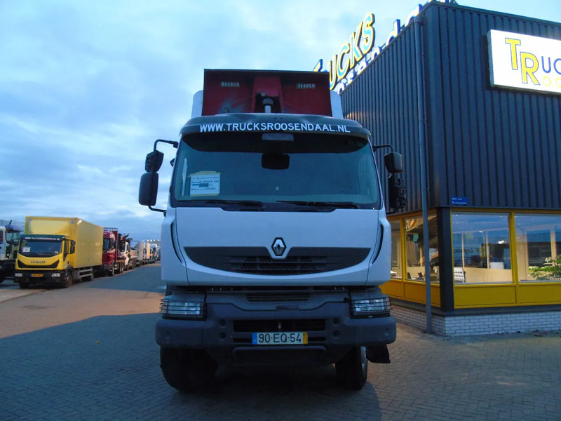 Kipper vrachtwagen Renault Kerax 410DXI + 8X4 + MANUAL + SPRING