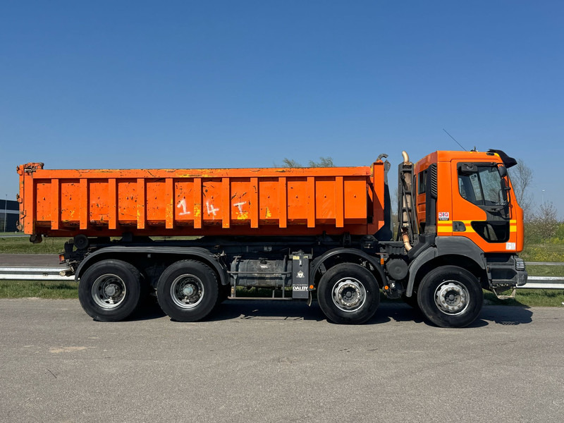 Kipper vrachtwagen Renault Kerax 410 8x4 Full steel - Manual - Euro 4 - Big axles