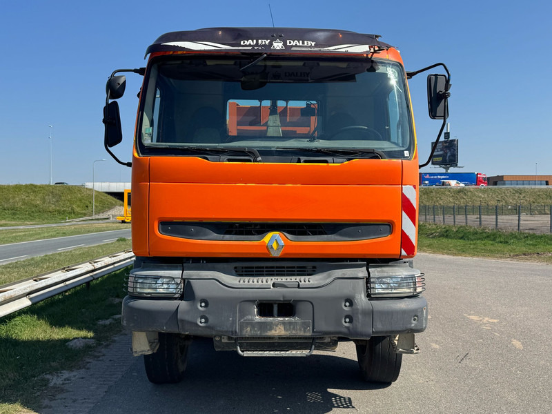 Kipper vrachtwagen Renault Kerax 410 8x4 Full steel - Manual - Euro 4 - Big axles