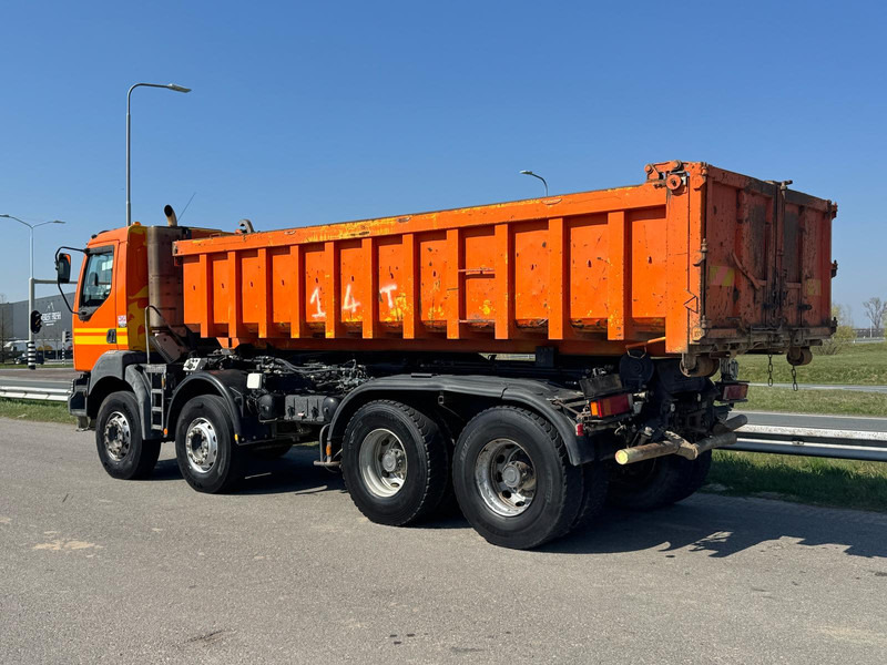 Kipper vrachtwagen Renault Kerax 410 8x4 Full steel - Manual - Euro 4 - Big axles