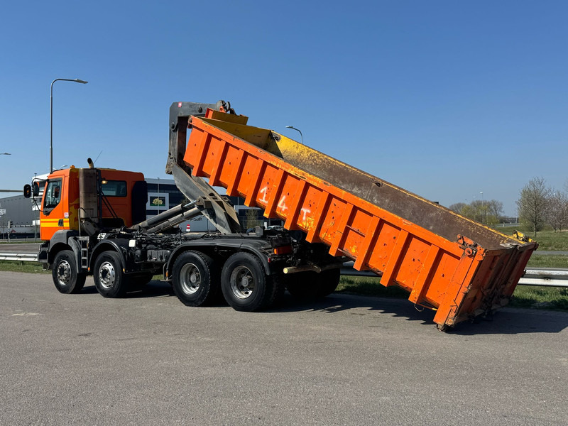 Kipper vrachtwagen Renault Kerax 410 8x4 Full steel - Manual - Euro 4 - Big axles