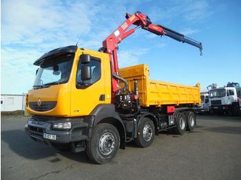 Kipper vrachtwagen Renault Kerax 410 DXI