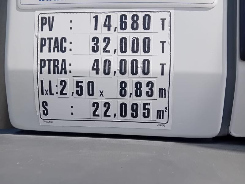 Kipper vrachtwagen Renault Kerax 410 DXI