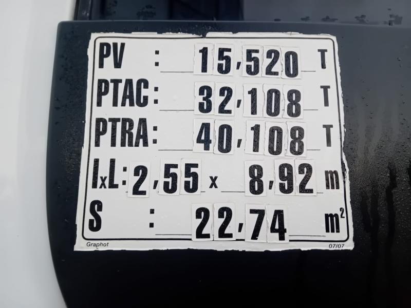 Kipper vrachtwagen Renault Kerax 410 DXI