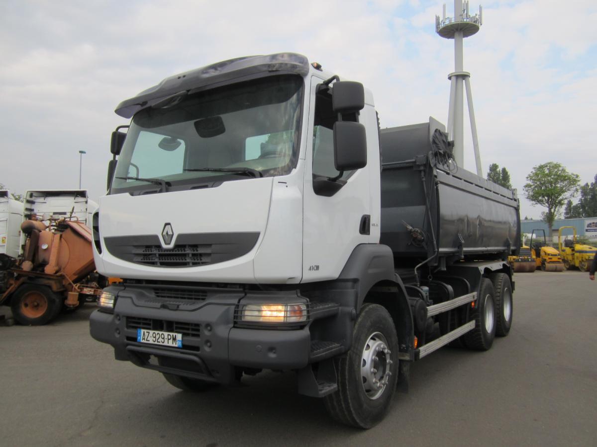 Kipper vrachtwagen Renault Kerax 410 DXI