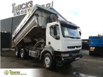Kipper vrachtwagen Renault Kerax 420 DCI + MANUAL + SPRING + 6X4 + PERFECT