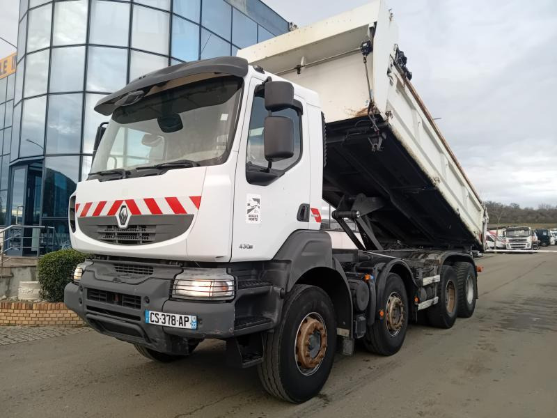 Kipper vrachtwagen Renault Kerax 430 DXI