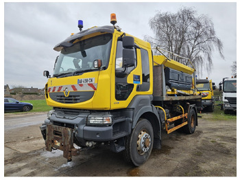 Kipper vrachtwagen  Renault Kerax 450 4x4 Salt spreader Gritter